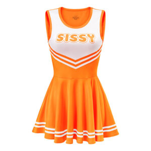 Cheer Mini Dress Neon Orange