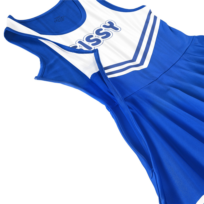 Cheer Mini Dress Dark Blue - Image 10