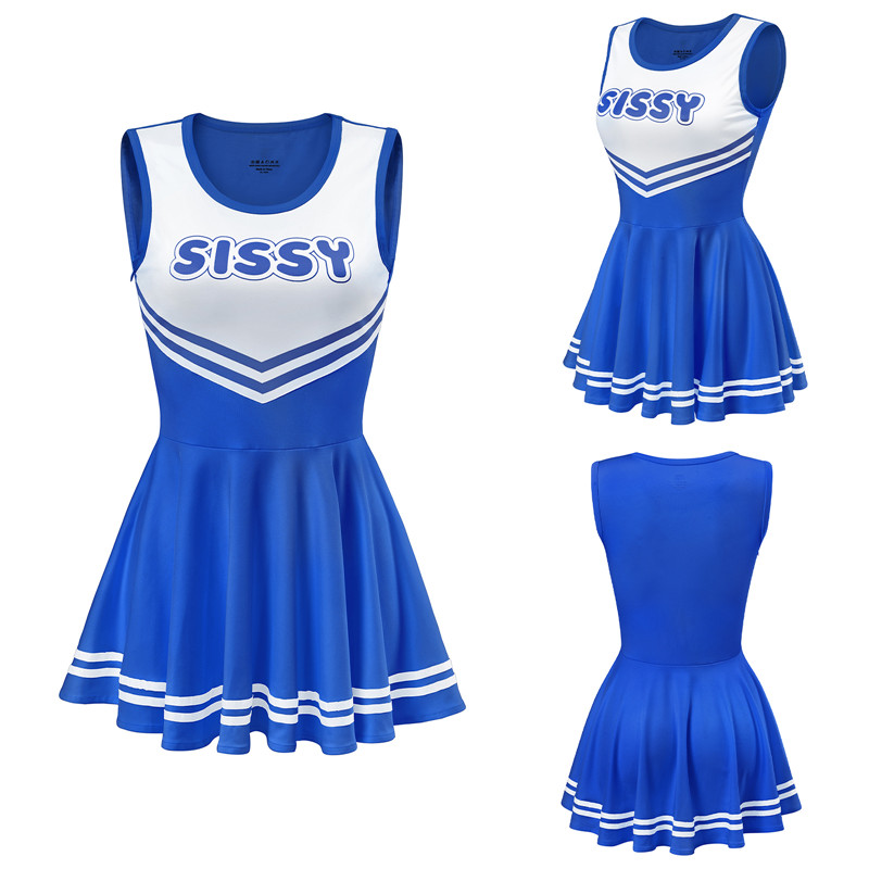 Cheer Mini Dress Dark Blue - Image 6