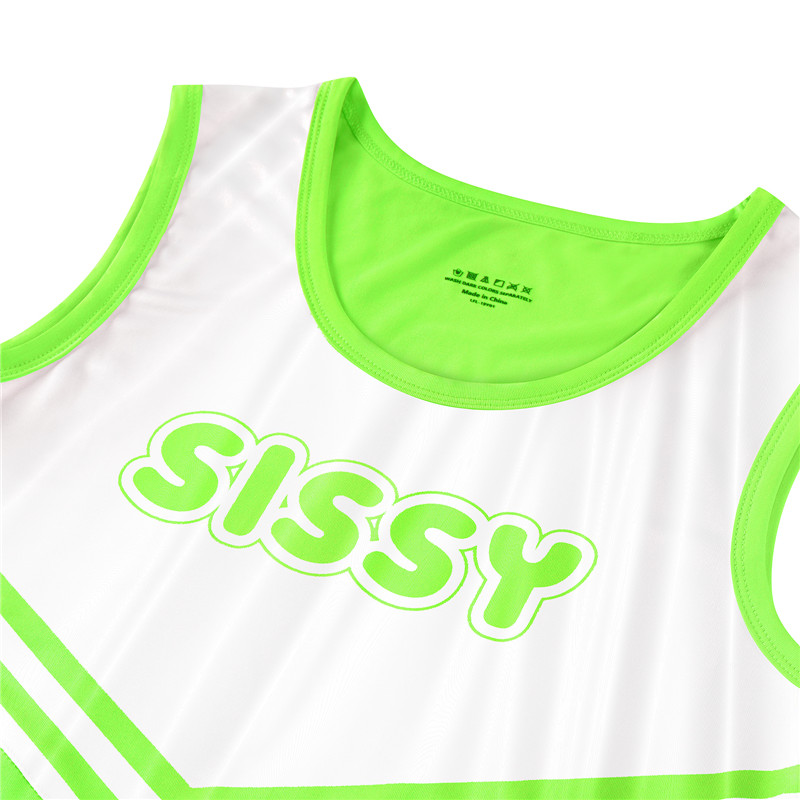 Cheer Mini Dress Green - Image 5