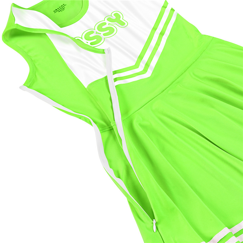 Cheer Mini Dress Green - Image 8
