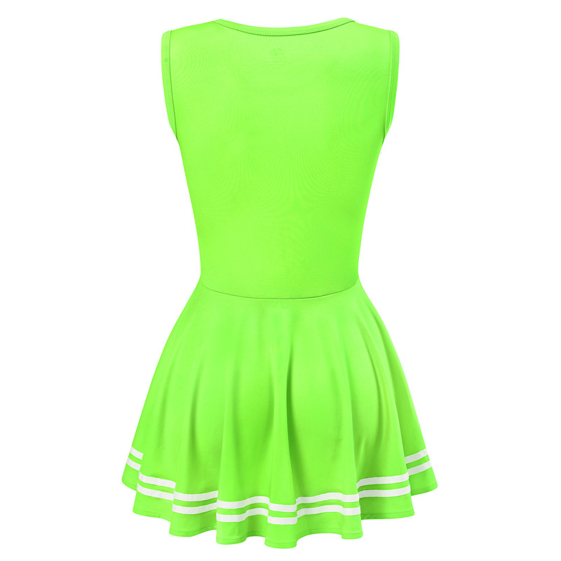 Cheer Mini Dress Green - Image 3