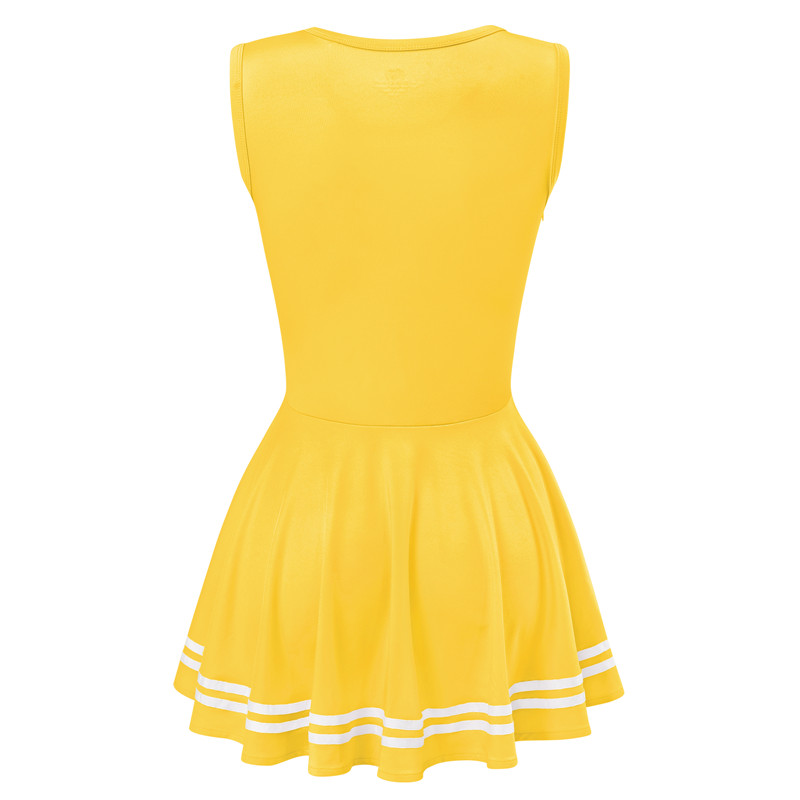 Cheer Mini Dress Yellow - Image 7