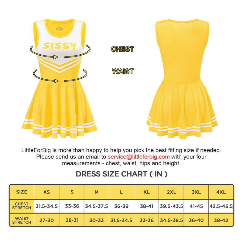 Cheer Mini Dress Yellow - Image 4