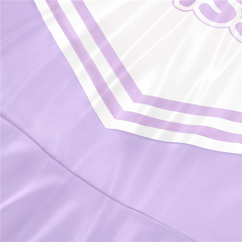 Cheer Mini Dress Purple - Image 9