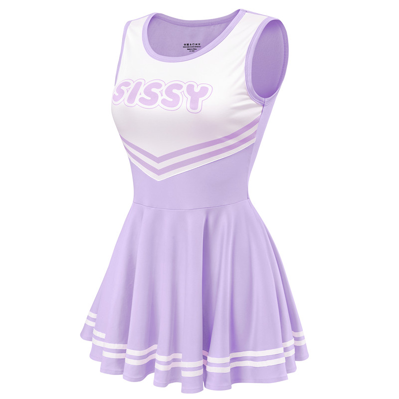 Cheer Mini Dress Purple - Image 6