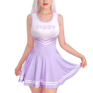 Cheer Mini Dress Purple