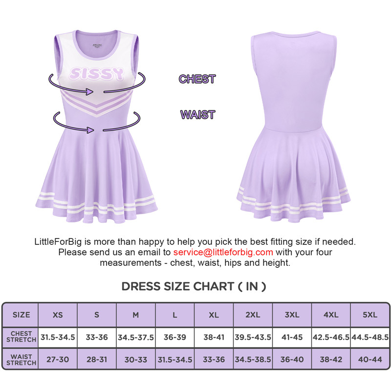 Cheer Mini Dress Purple - Image 4