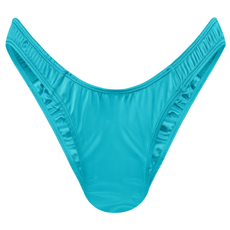 Little Secret Thong Tucking Gaff Panties Blue - Image 2