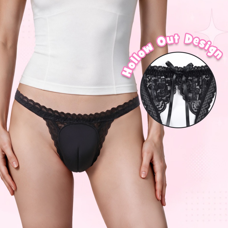 Hollow Out Back Panties