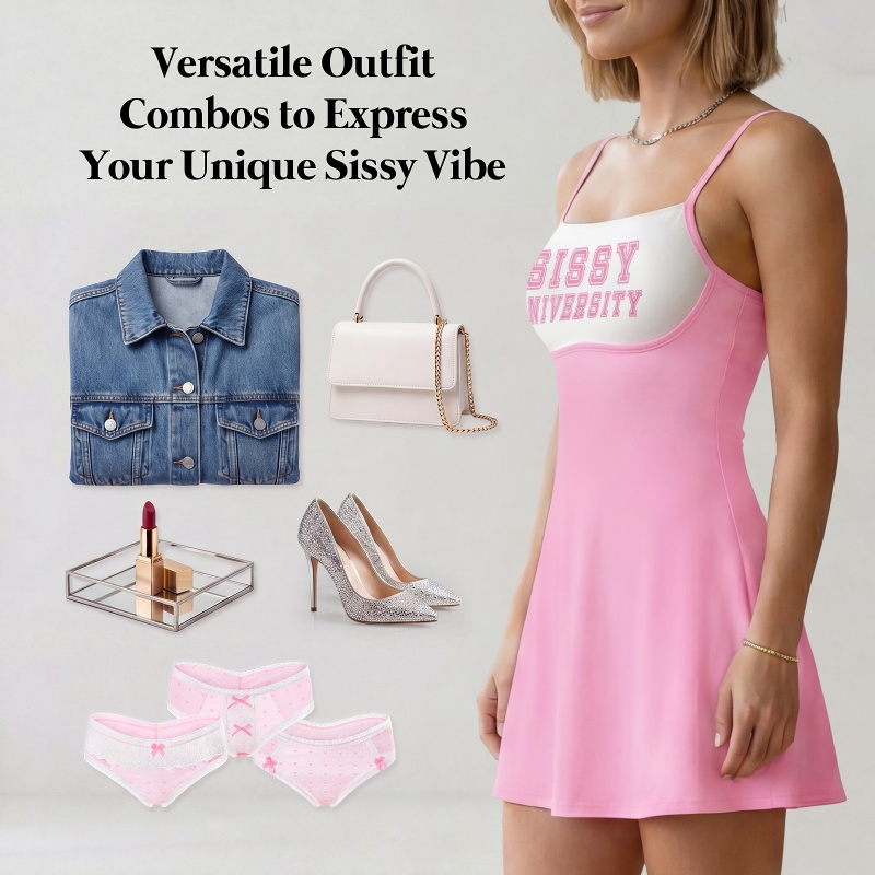 Pink Bustier Faux Two-Piece Silky Bodycon Slip Dress - Image 7