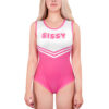 Cheer Onesie Bodysuit Rose