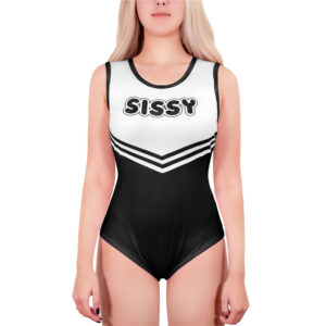 Cheer Onesie Bodysuit Black
