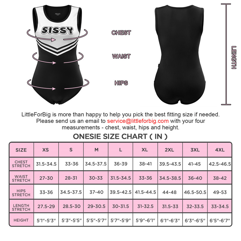 Cheer Onesie Bodysuit Black - Image 4