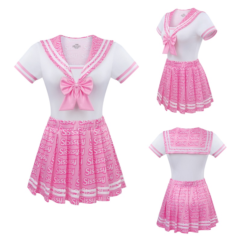 Schoolgirl Onesie Skirt Set - Image 6