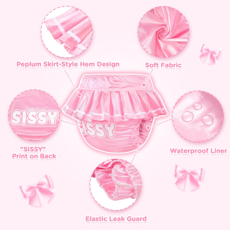 Sissy School Girl Diaper Cover - Image 6