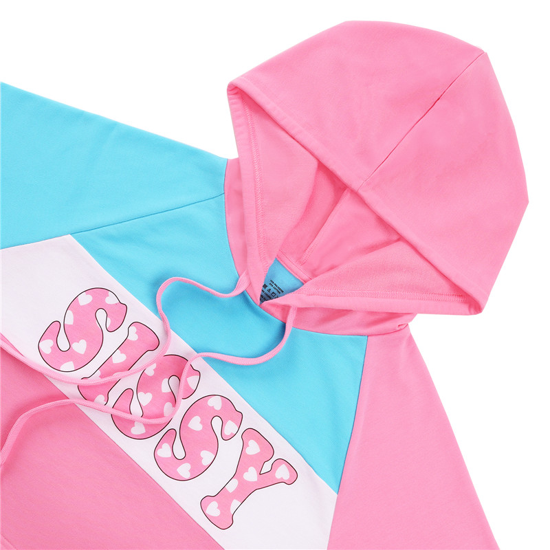 Pastel Cropped Hoodie Sweatshirt - Image 8