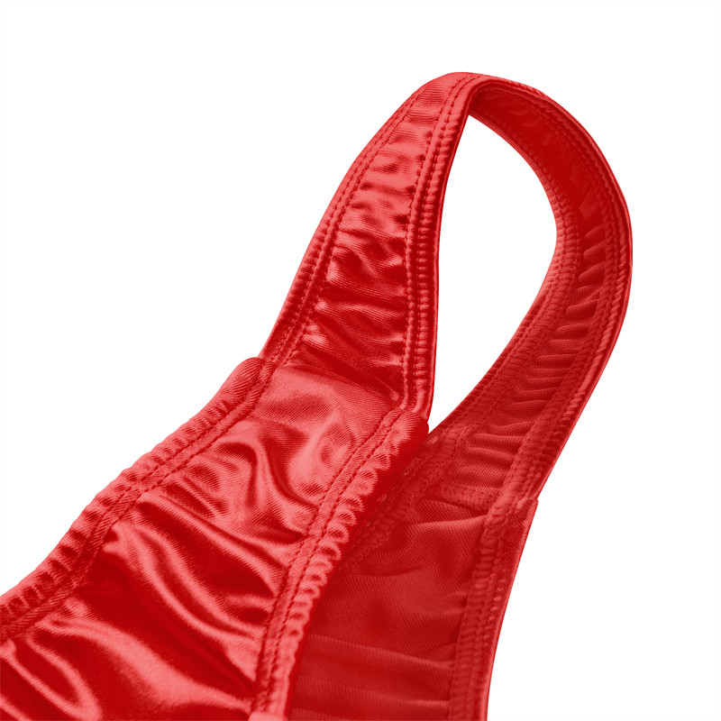 Little Secret Thong Tucking Gaff Panties Red - Image 6