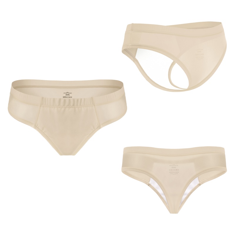 Tucking Gaff Brazilian Cheeky Panties Nude - Image 3