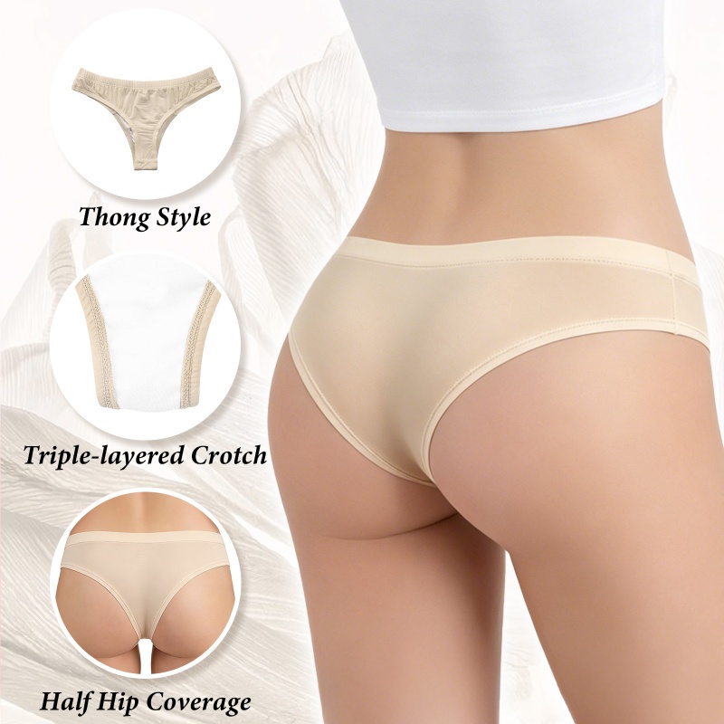 Tucking Gaff Brazilian Cheeky Panties Nude - Image 6