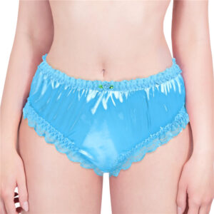 Lacy Frill Panties Blue