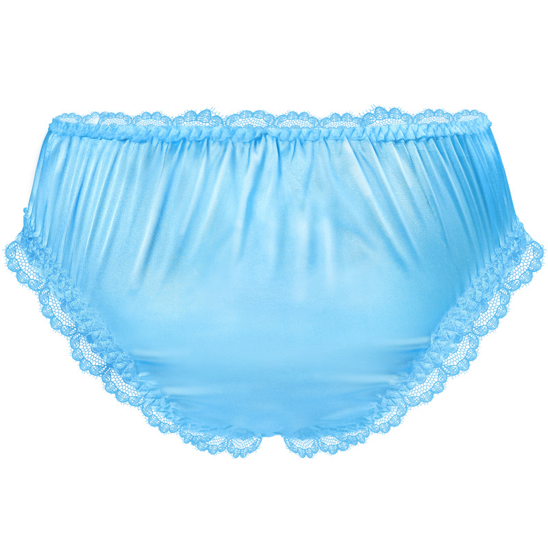Lacy Frill Panties Blue - Image 7
