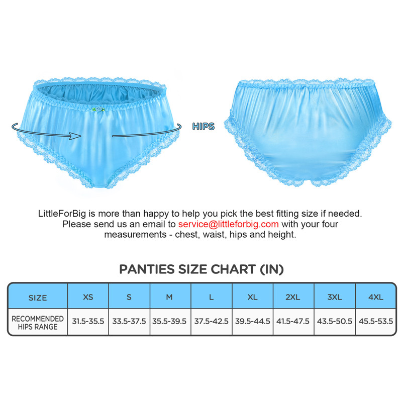 Lacy Frill Panties Blue - Image 4