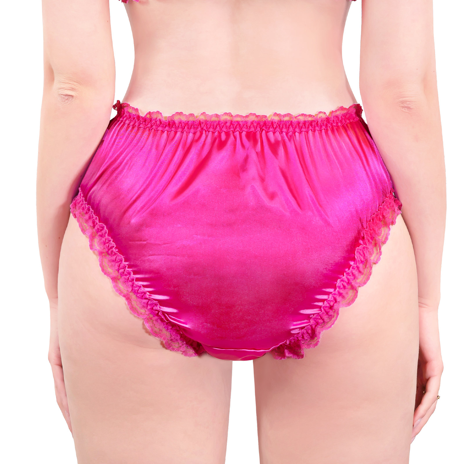 Lacy Frill Panties Rose - Image 2