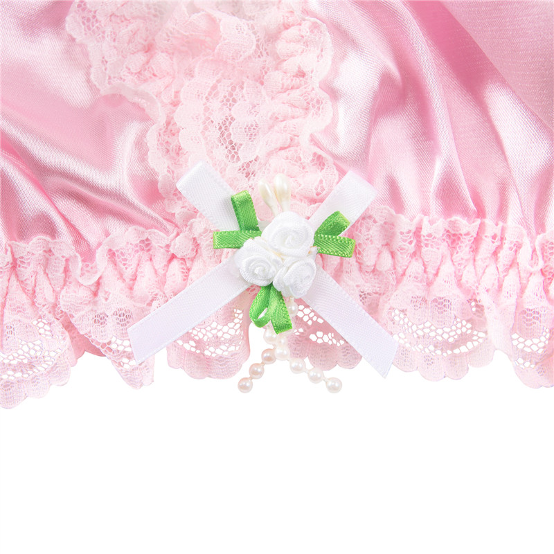 Sissy Lacy Frill Bralette Set - Image 11