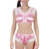 Satin Baby Bralette Set Pink
