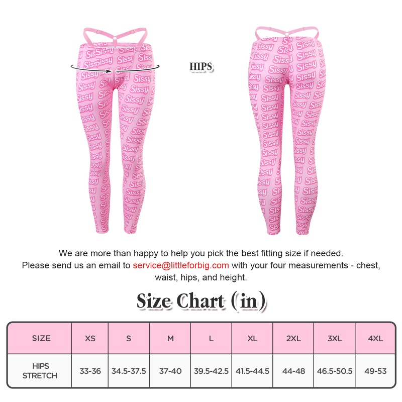 Y2K Thong Strap Camel Toe Pad Tucking Gaff Yoga Pants Leggings - Image 4