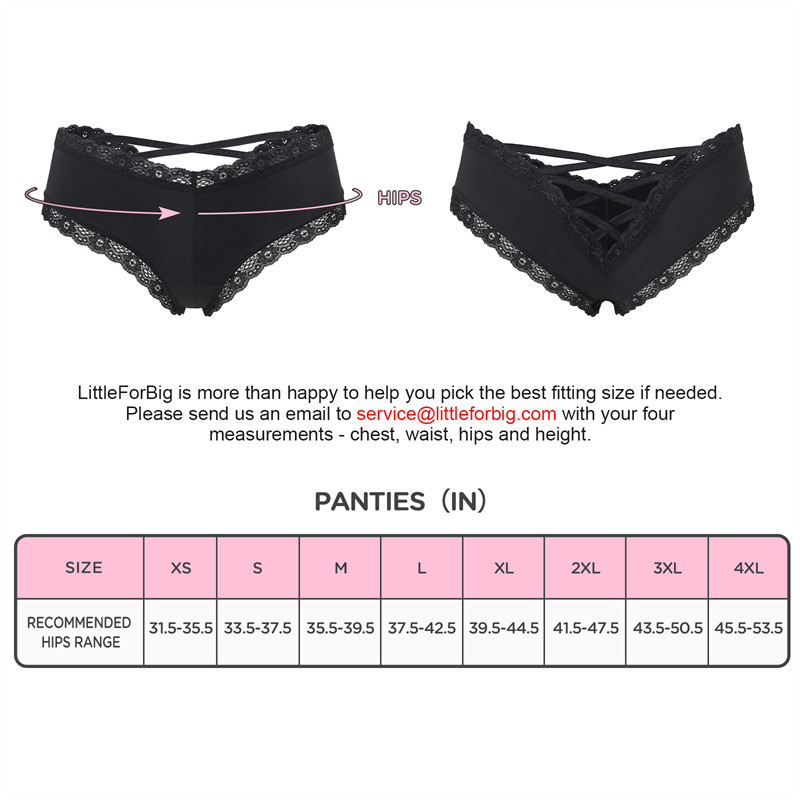 Tease Panties Black - Image 4