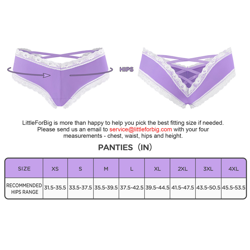 Tease Panties Purple - Image 4