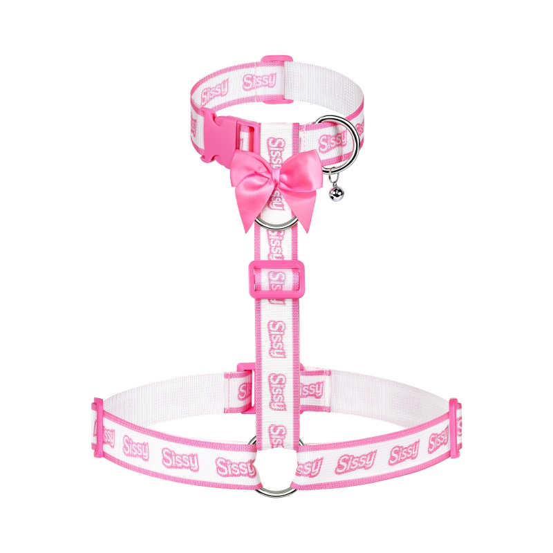 Furry Petplay Collared Chest Harness - Image 5