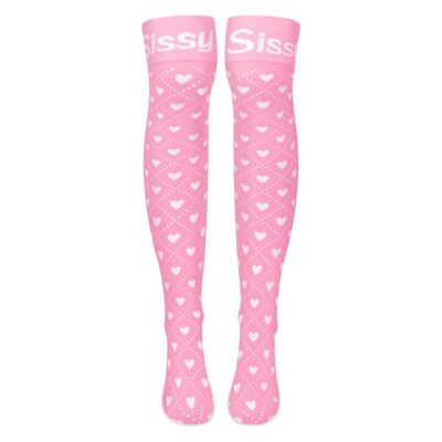 SissyUniversity Baby Over The Knee Silk Stockings