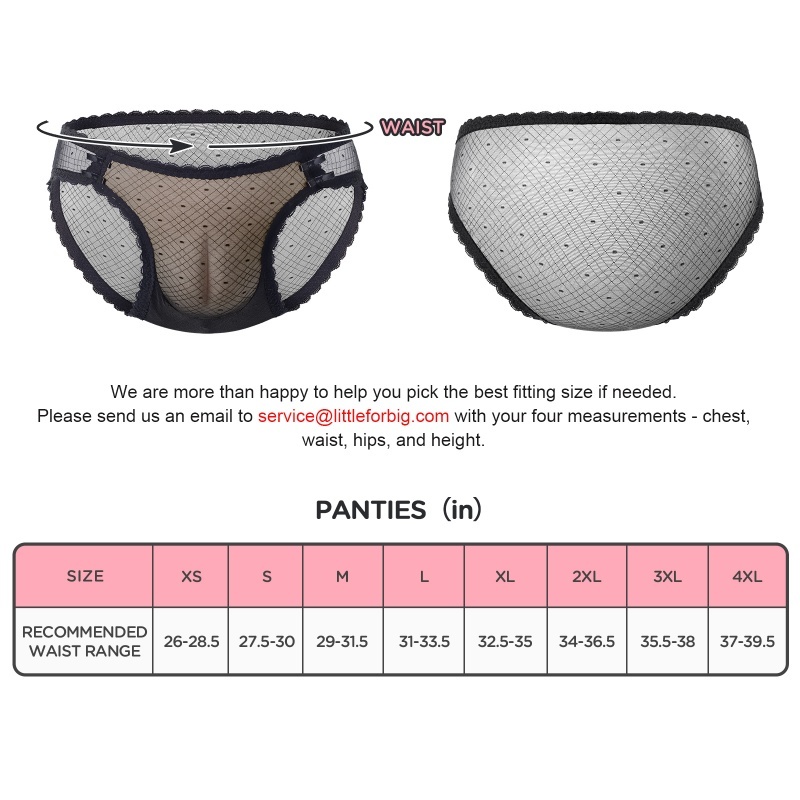 Camel Toe See-through Tucking Gaff Panties - Image 4