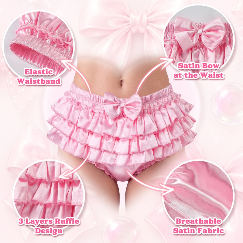 Rumba Style Ruffle SissyUniversity Bloomers Panties - Image 8