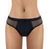 Camel Toe Tucking Gaff Brazilian Cheeky Panties Black