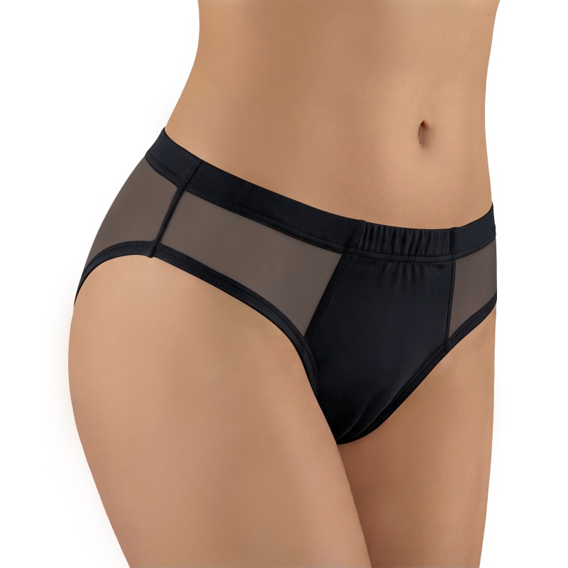 Camel Toe Tucking Gaff Brazilian Cheeky Panties Black - Image 5