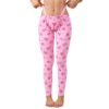 Y2K Thong Strap Hot Lips Sissy Camel Toe Pad Yoga Pants Leggings